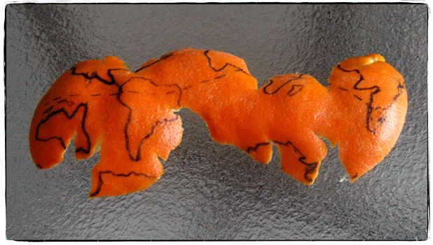 Orange earth